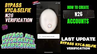 New Bypass N26 Kyc Newest Bypass N26 Selfie Step by Step Guide to Create N26 Account [upl. by Nlyak]