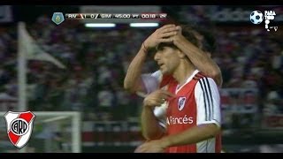 Gol de Ponzio River 1  Gimnasia LP 0 Fecha 1 Torneo Inicial 2014 Fútbol Para Todos [upl. by Asek]