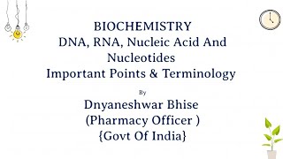 STRUCTURE OF DNA AND RNA Nitrogen BASE Nucleotides amp Nucleosideanalyticalchemist druginspector [upl. by Yesllek630]