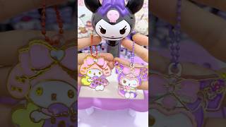 Create sanrio keychain 😍shortsviral kuromi japan unboxing kawaii diy shorts [upl. by Asusej730]