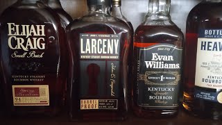 Larceny Small Batch bourbon vs Larceny Full Proof Differences and Winner [upl. by Sissie884]