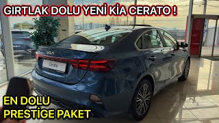 EN DOLU YENİ KİA CERATO PRESTİGE ARTIK TÜRKİYEDE   16 128HP ATMOSFERİK  DETAYLI İNCELEME [upl. by Anny]