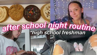 my afterschool night routine high school freshman [upl. by Eibmab619]