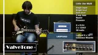 ValveTone quotLittle Jim Mk3 guitar amp demo [upl. by Johann]