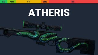 AWP Atheris  Skin Float And Wear Preview [upl. by Neret]