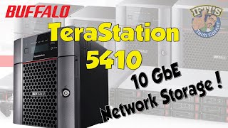 Buffalo TeraStation 5410 Network Storage NAS with 10 GbE  REVIEW [upl. by Stedt311]