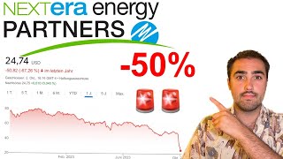 ⚡ NextEra Energy Partners  What a CRASH 🚨 [upl. by Yleen]