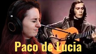 FIRST reaction to Paco de Lucia  Entre dos aguas 1976 [upl. by Notsruht488]