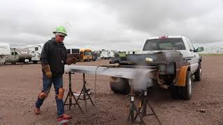 How to Build a Welding Bed in Rain [upl. by Leinaj198]