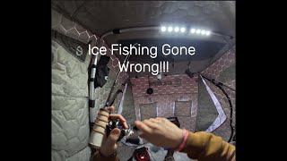 Multi Species Ice Fishing Gone Wrong [upl. by Aruol]