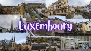 Travel to Luxembourg  Solo Female Traveller  Budget Travelling [upl. by Mason]