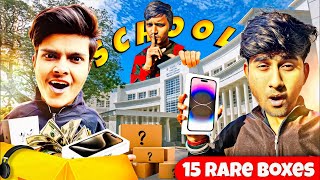 Finding ＊EXPENSIVE MYSTERY BOXES＊ 📦 in A BIG School Worth 100000rs [upl. by Marchall]