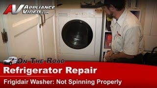 Frigidaire Washer Repair  Not Spinning Properly  Lock [upl. by Tsui]