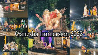 Ganesha Immersion 2023  Ganesha Chaturthi  Ulsoor Lake  Bangalore  Jais Official Diary [upl. by Neellok126]