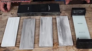 Sharpening Masterclass  A look back at the Shapton Glass Whetstones [upl. by Aihsek]