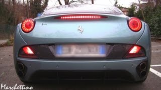 Ferrari California LOUD Exhaust Sound [upl. by Nezah]