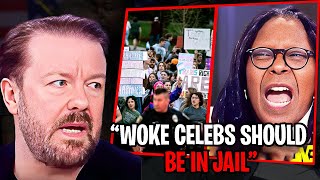 Ricky Gervais BRUTALLY Calls Out Woke Celebrities in Latest Takedown [upl. by Felise]