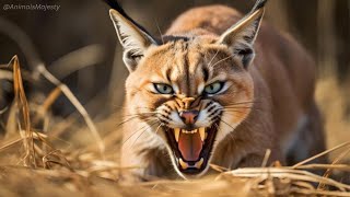 Caracal  The High Jumping Cat of Africa [upl. by Lunt]