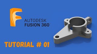 Autodesk Fusion Tutorial Create a Practice Model  StepbyStep Guide for Beginners  Tutorial  1 [upl. by Akamahs]