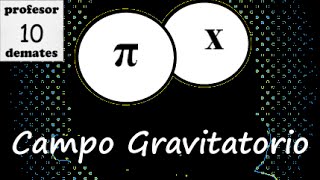 Campo gravitatorio 04 intensidad gravedad 00 explicación [upl. by Josselyn933]