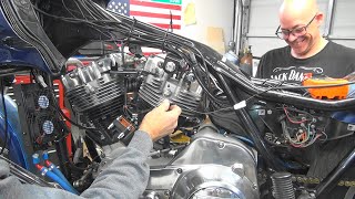 118 1983 fxrt shovelhead dyna ignition timing adj brake repair 197984 FXR FLT harley tatro machine [upl. by Verity544]