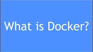 Docker  Concept of Containerisation  Why Docker  Understanding Docker in simple words [upl. by Yeldar]