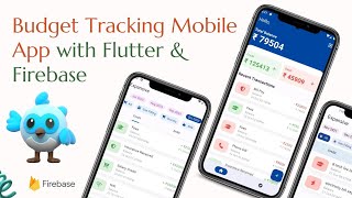 Building a Budget Tracker and Expense Tracker  Mobile App with Flutter Firebase [upl. by Nyrhtak]