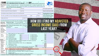 How do I find my Adjusted Gross Income AGI from last year [upl. by Harrod252]