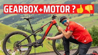 Gearbox  Ebike Motor  ROTWILD EMTB RX1000 amp PINION E112 First Look [upl. by Sokairyk]