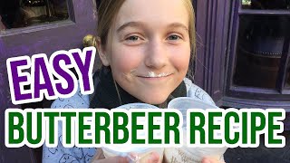 Easy Harry Potter Butterbeer Recipe with Only 3 Ingredients [upl. by Oterol]