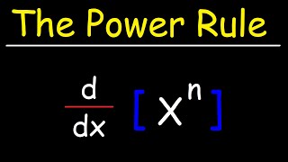 The Power Rule For Derivatives [upl. by Weig]