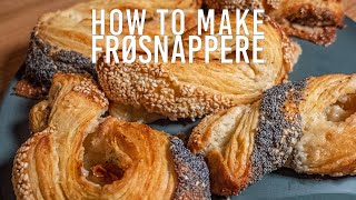 HOW TO MAKE FRØSNAPPERE DANISH PASTRY [upl. by Oigroig]