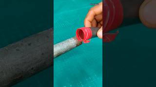 Hose Clamp With Rubber tips tricks handyman shorts [upl. by Ordnasela]