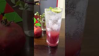 Super Tasty Mint Anar Mojito 😋❤️ pomegranate mojito recipe shorts short summerdrink mojito [upl. by Cirted]