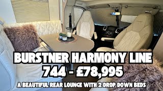 Welcome to luxury on wheels This prestigious Burstner Lyseo TD 744 Harmony Line motorhome [upl. by Teevens]