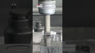 High feed milling with YG HF4 MILL ENMX insert [upl. by Eedrahs]