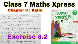 Class 7 Maths Xpress Chapter 82  Ratio and Proportion  Equivalent Ratio  Maths Xpress  Class 7 [upl. by Arze]