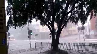 Brisbane storm November 27 2014 [upl. by Brianne951]