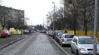 Przejazd autobusem po dzielnicy Krzyki we Wrocławiu [upl. by Vasiliu]