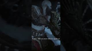 Kratos beat the hell out of thor godofwarragnarok godofwar thor kratos godswar [upl. by Odericus]