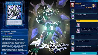 PLAYMAKER VS REVOLVER YuGiOh Duel Links  Darkfluid Link vs Borreload Link  Legends Rank Duel [upl. by Ahsyekat]