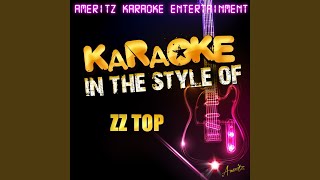 Sharp Dressed Man In the Style of ZZ Top Karaoke Version [upl. by Leunas]