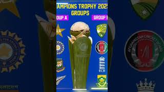 ICC Champions Trophy 2025 Fixtures  Champions Trophy 2025 Schedule  ICC CT25 All Matches Schedule [upl. by Dragde]