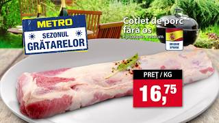 Cotlet de porc  Oferta METRO 2531052017 [upl. by Farrell]