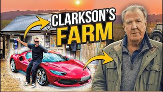 VISITING CLARKSON’S FARM IN A FERRARI 296 [upl. by Allimrac]