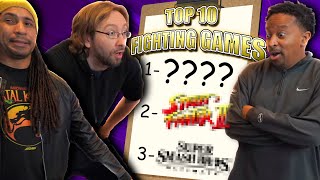 Trying NOT TO KILL EACH OTHER Over the Top 10 Fighting Games of All Time [upl. by Sheelah]