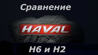 Сравнение Haval H6 и H2  обзор в автосалоне [upl. by Courtnay]