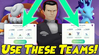 How to Beat Giovanni SHADOW HEATRAN Team as a Beginner or Expert in Pokemon GO [upl. by Huda937]