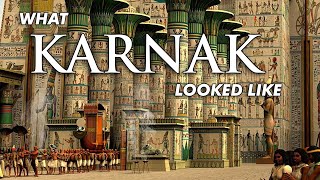 Virtual Egypt The Biggest Egyptian Temple  Karnak [upl. by Yrreb115]