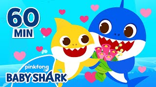 Baby Shark Loves Daddy Shark  Compilation  Baby Shark Songs  Baby Shark Official [upl. by Eillime]